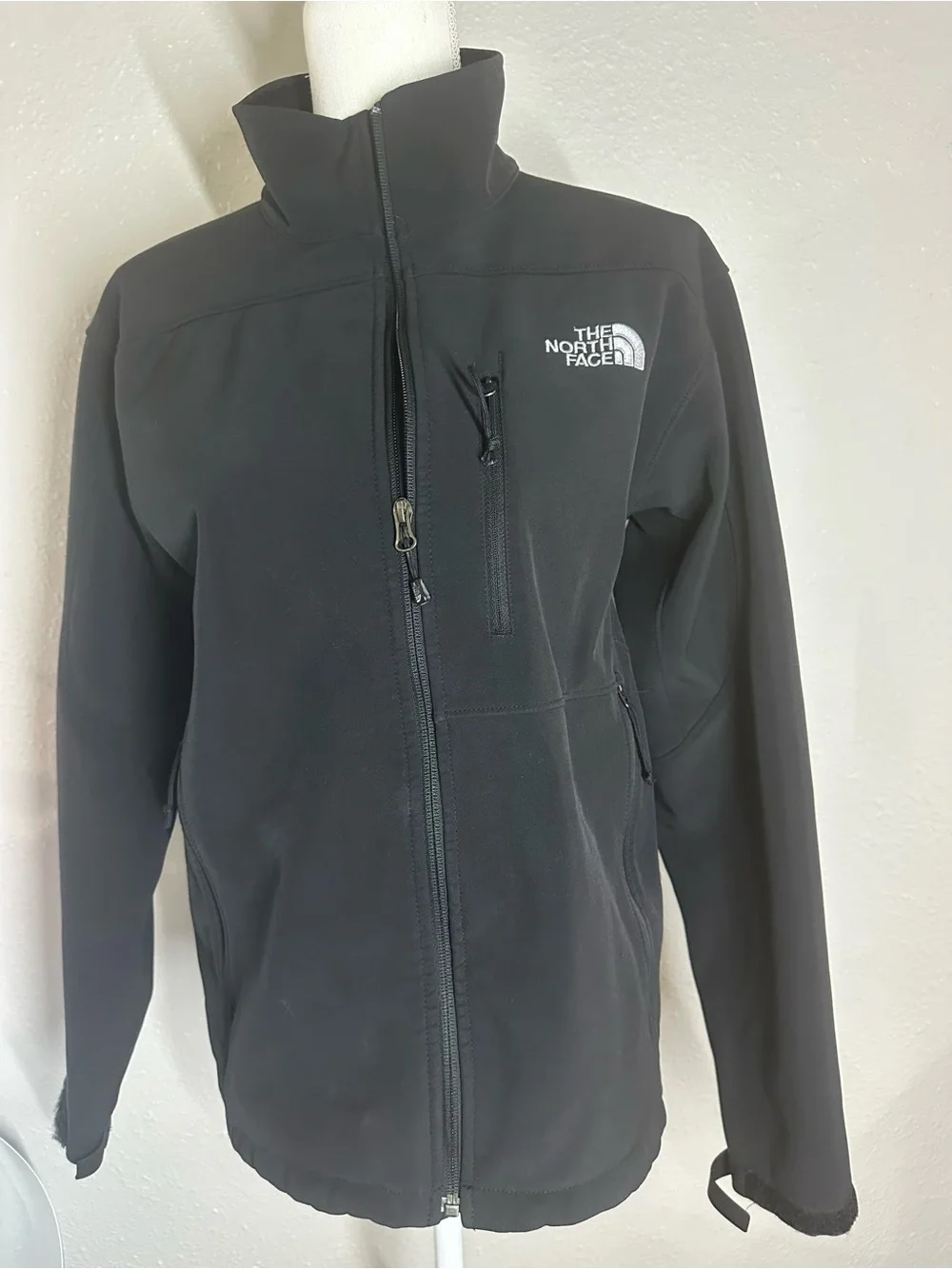The North Face Black Lightweight Jacket with Chest Zip